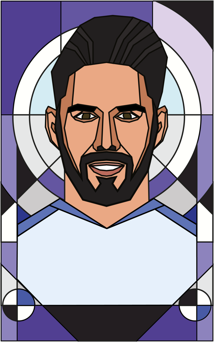 在对阵巴塞 在对阵巴塞