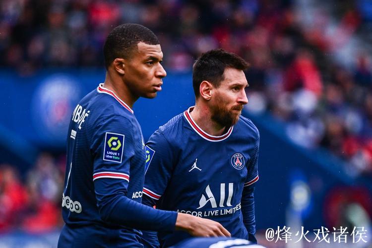 法甲-姆巴佩助攻梅西建功 巴黎1-1提前锁定冠军